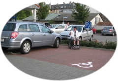 Behindertenparkplatzgeschichten
